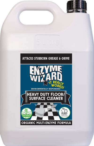 Enzyme Wizard Heavy Duty Floor Cleaner 1L Round