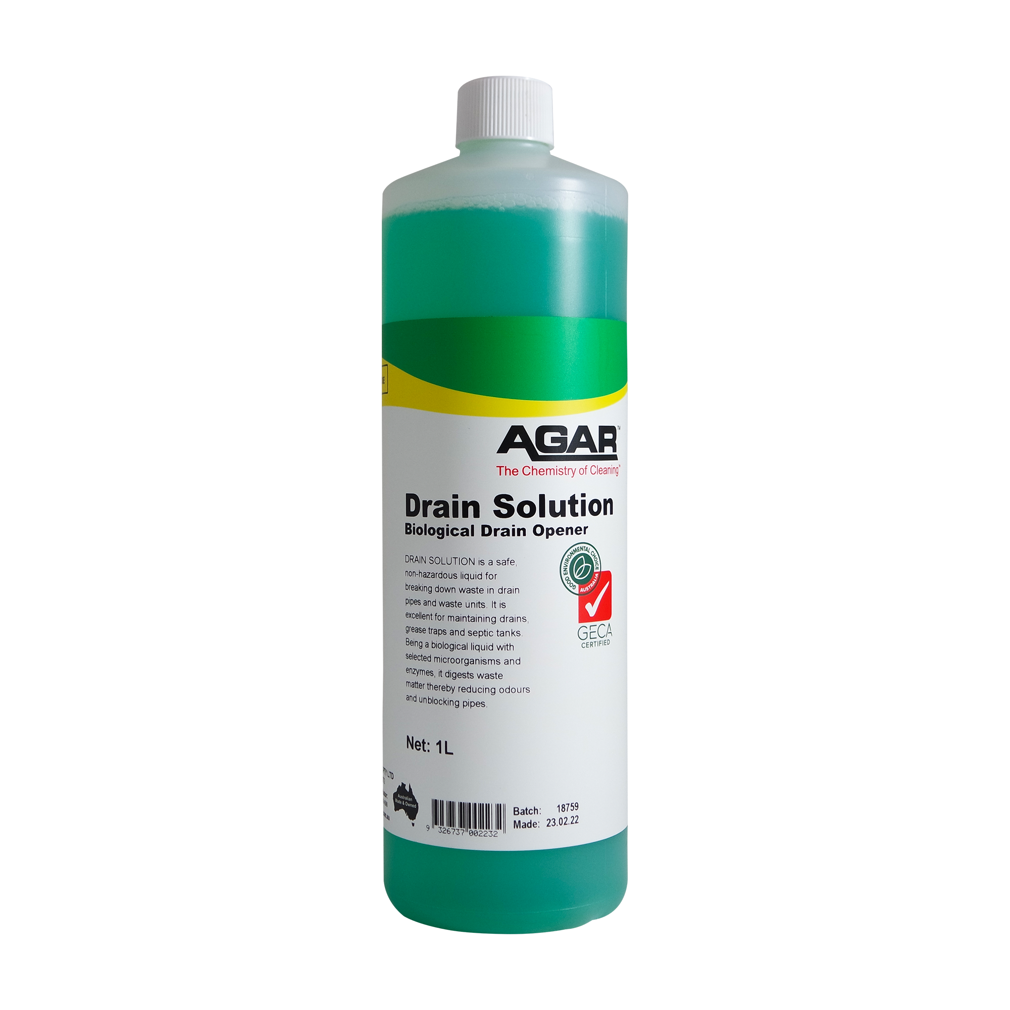 Agar Drain Solution 1L [Size: 1L]