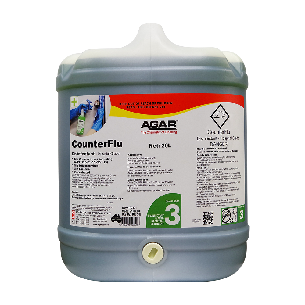 Agar Counterflu Disinfectant 5L [Size: 5L]