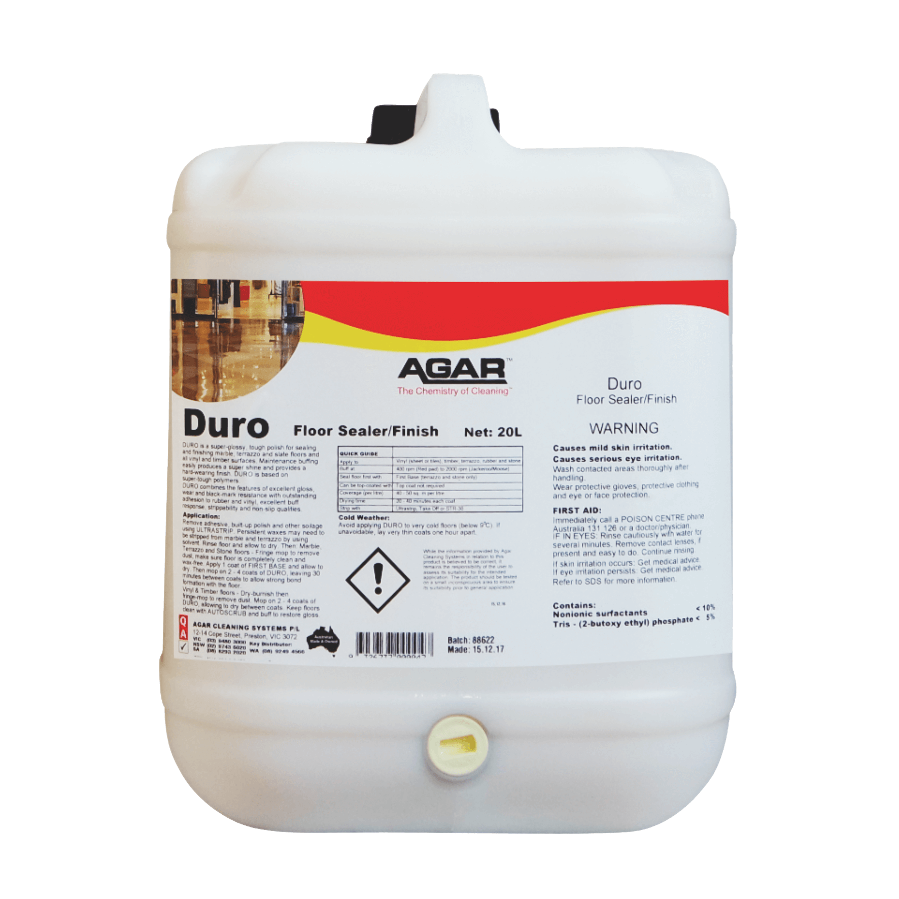 Agar Duro 5l [Size: 5l]