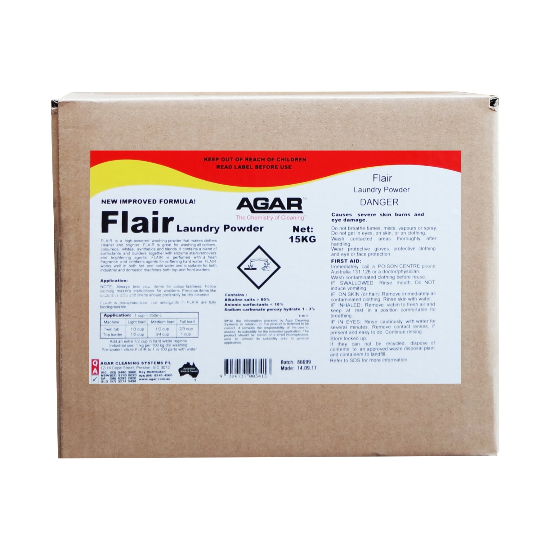 Agar Flair 5kg [Size: 5kg]