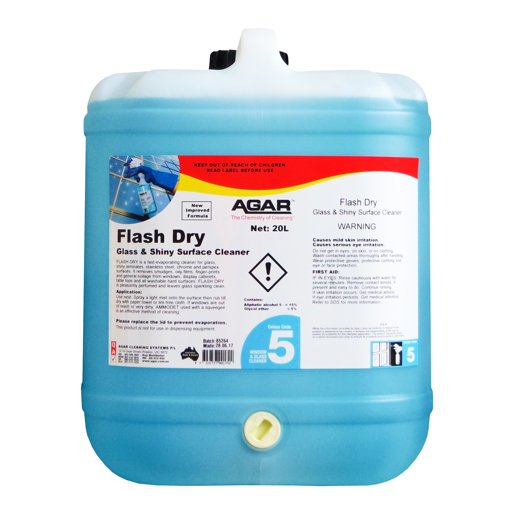 Agar Flash Dry 5L [Size: 5L]