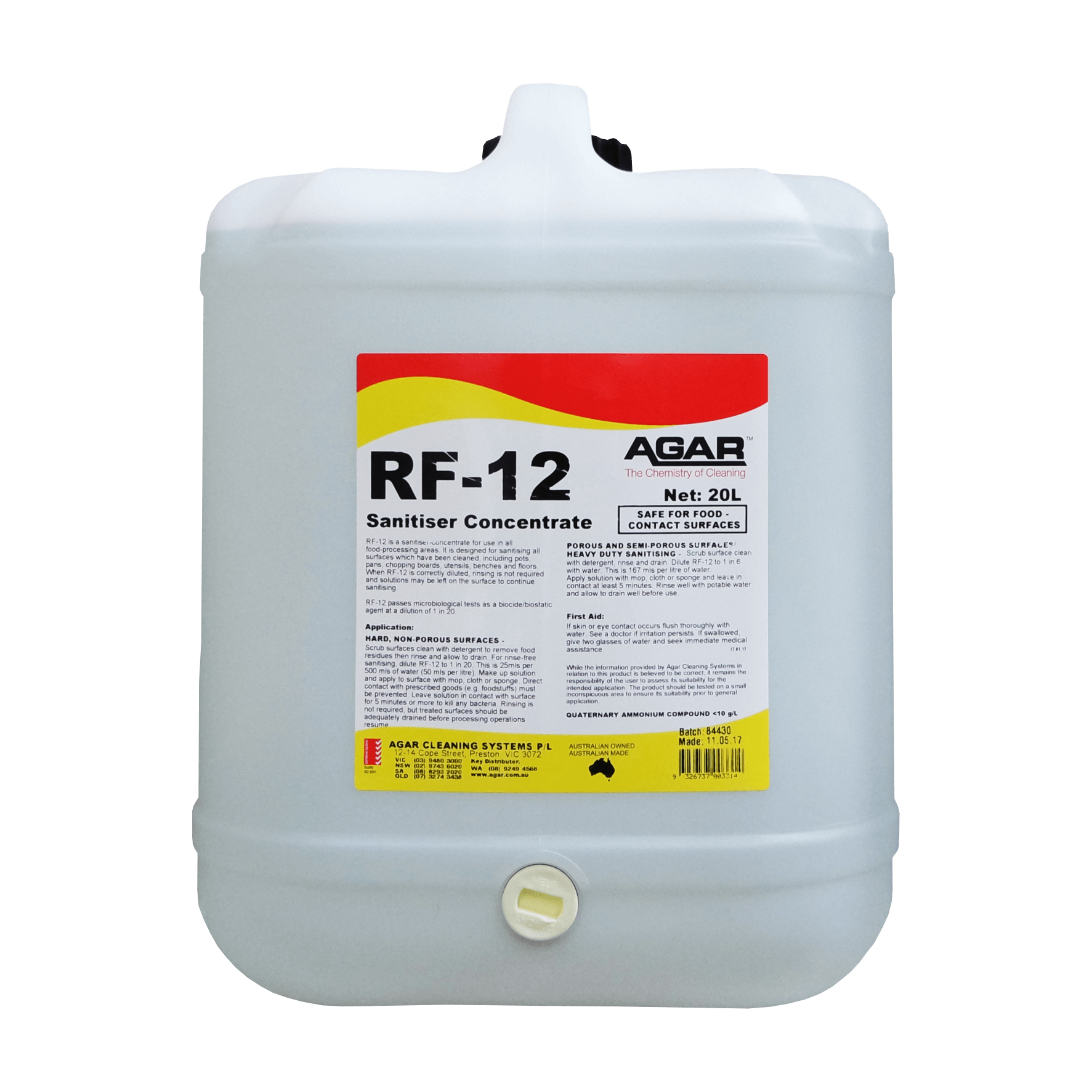 Agar RF-12 5l [Size: 5l]