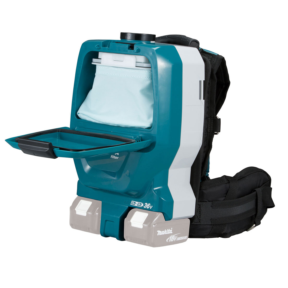 Makita 18Vx2 Brushless Backpack Vacuum DVC261*12 - Tool Only [Size: Tool Only]