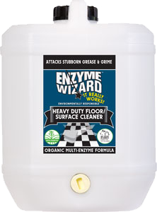 Enzyme Wizard Heavy Duty Floor Cleaner 1L Round