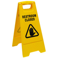 Nab Caution Sign - Restroom Closed