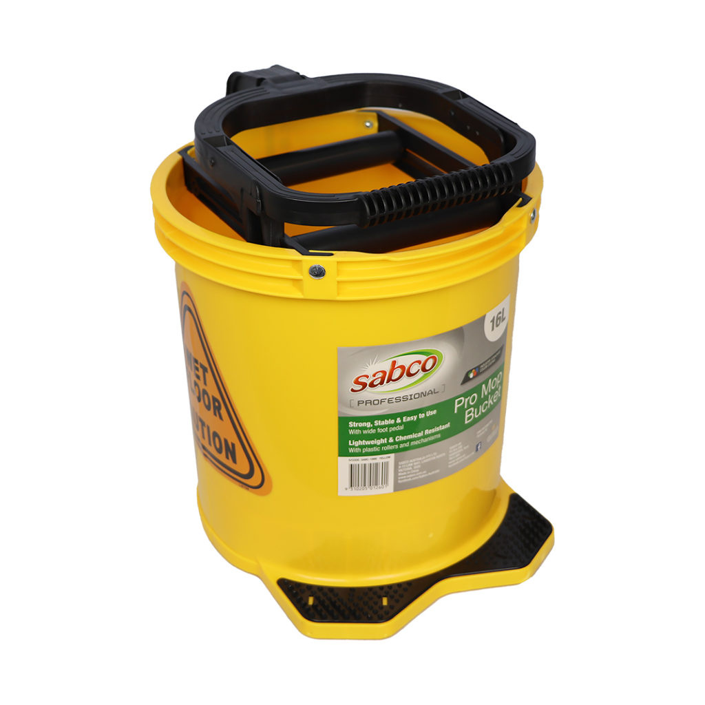 Sabco Pro Mop Bucket [Colour: Yellow]