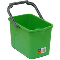 Nab 9l Rectangular Bucket [Colour: Green]