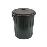 Edoates Plastic Garbage Bin 75L Green