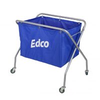 Edco Metal Frame Scissor Trolley With bag