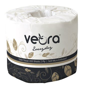 Veora 22003f Toilet Roll 2ply 400s