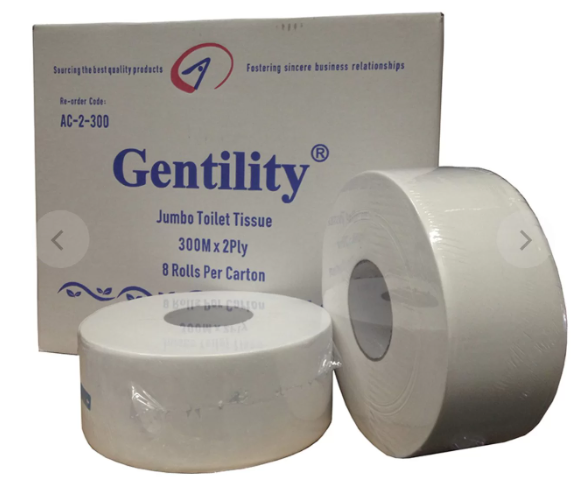 Ac Jumbo Rolls 300meters/2ply/8rolls