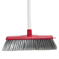 Edoates Ultimate Indoor Broom - Red