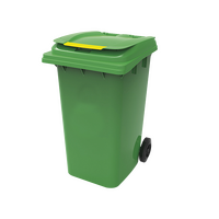 Edoates Wheelie Bin 240l Green