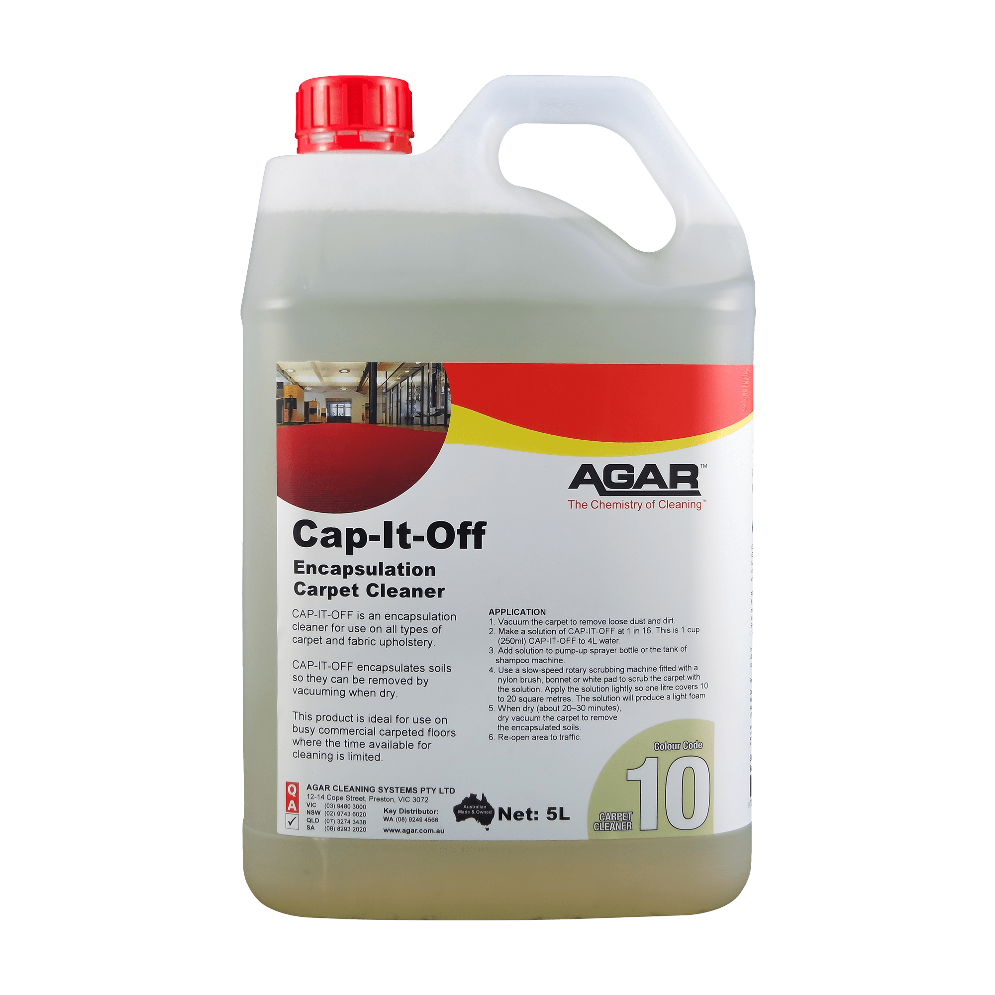 Agar Cap It Off 5L