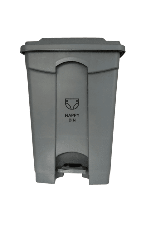  HPO Nappy Bin Grey