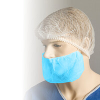 Bastion Polypropylene Beard Cover Single Loop [Colour: Blue]