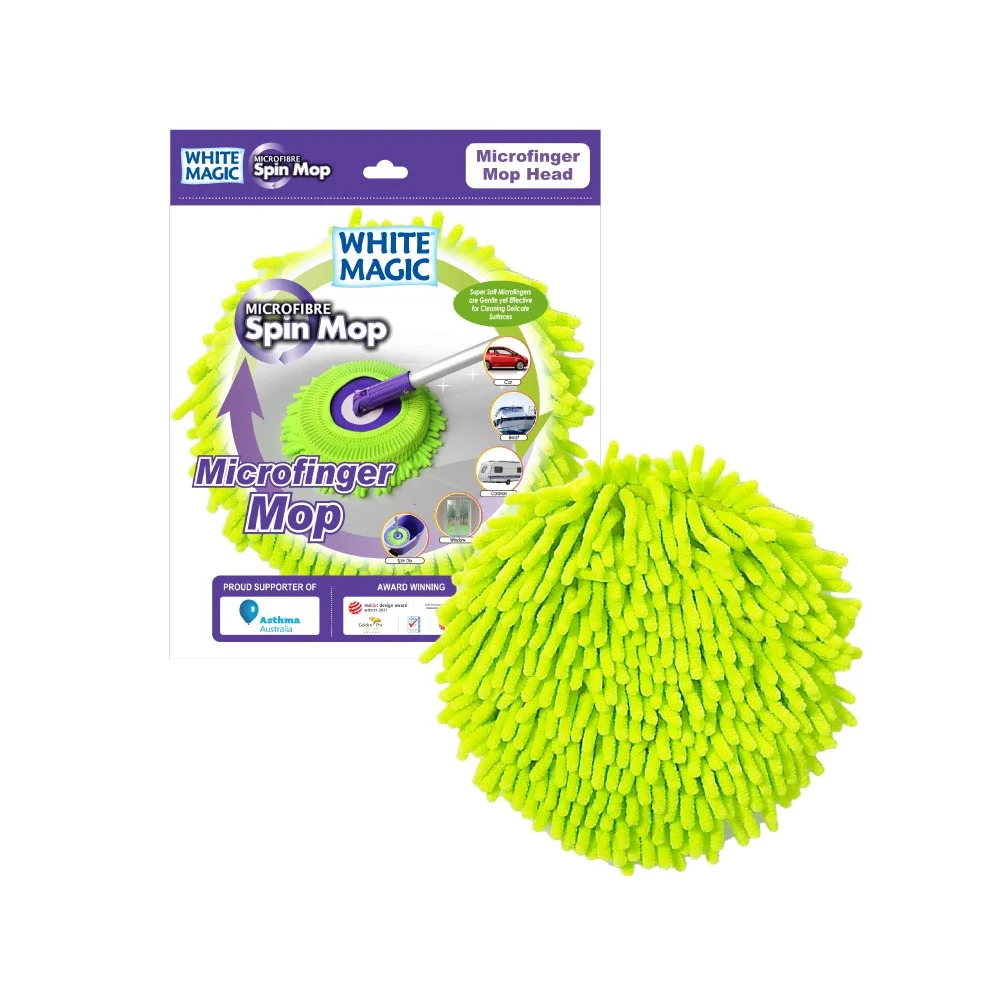 White Magic Mop Head Microfinger 