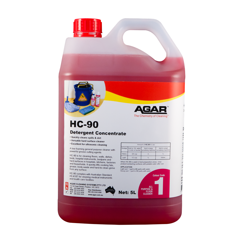 Agar Hc-90 Low Foaming Detergent 5L