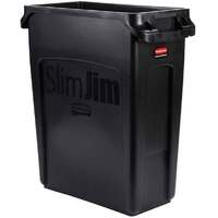 Rubbermaid Slim Jim 60L Black