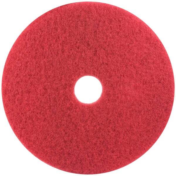 3M Buffing Pad Red 16in 5/Case