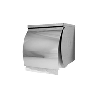 Dolphy Stainless Steel Toilet Roll Holder - Silver