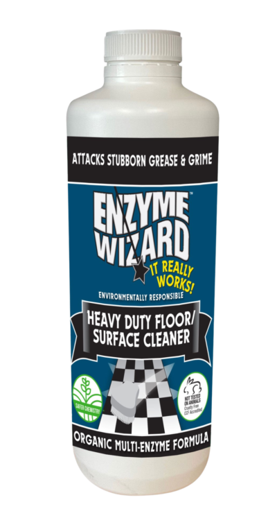 Enzyme Wizard Heavy Duty Floor Cleaner 1L Round