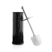 Geelong Toilet Brush Set [Colour: Black]