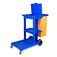 Sab Janitor Cart With Lid