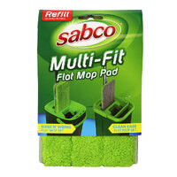 Sab Flat Mop Refill Green