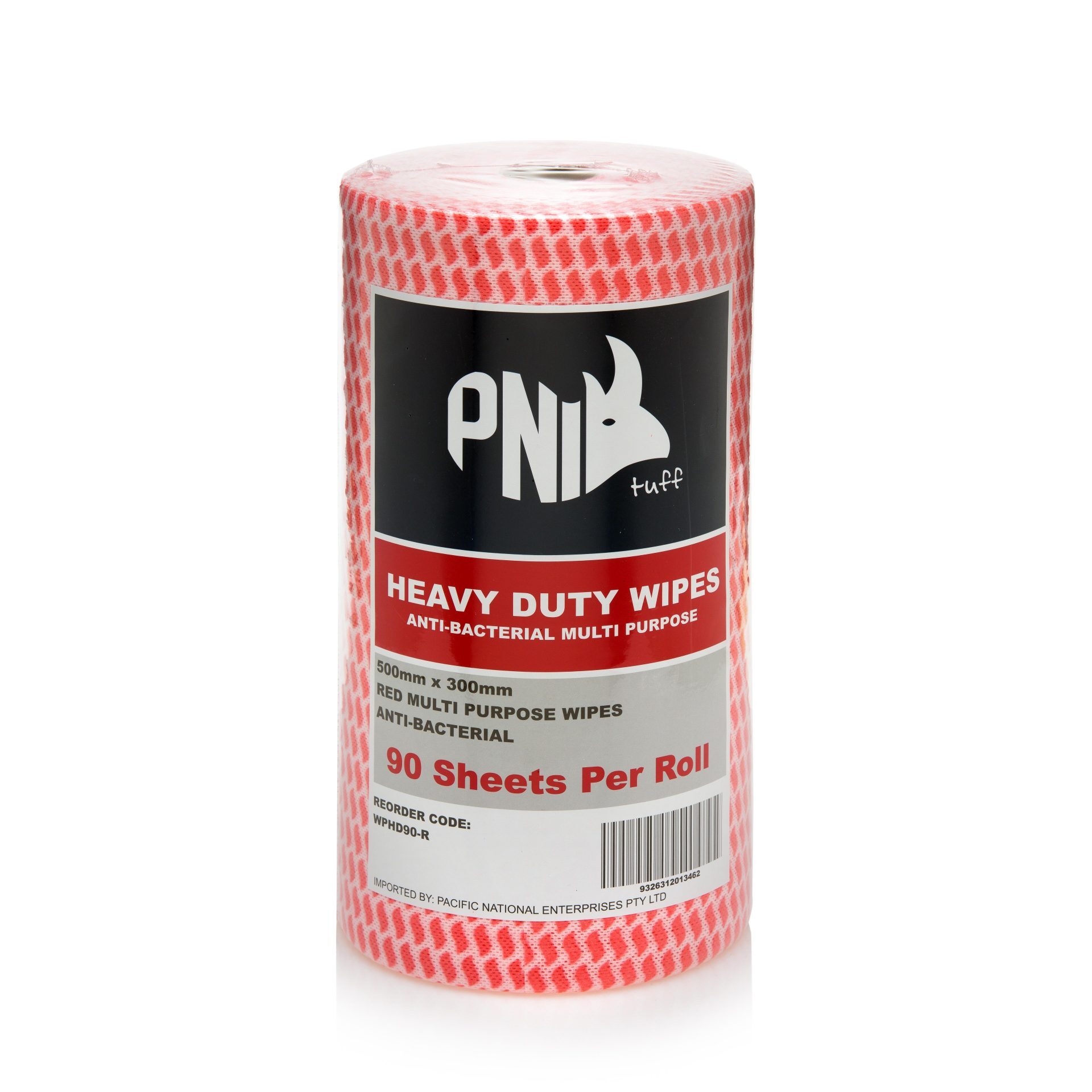 Npp Heavy Duty Anti-bacterial Wipes [Colour: Red]