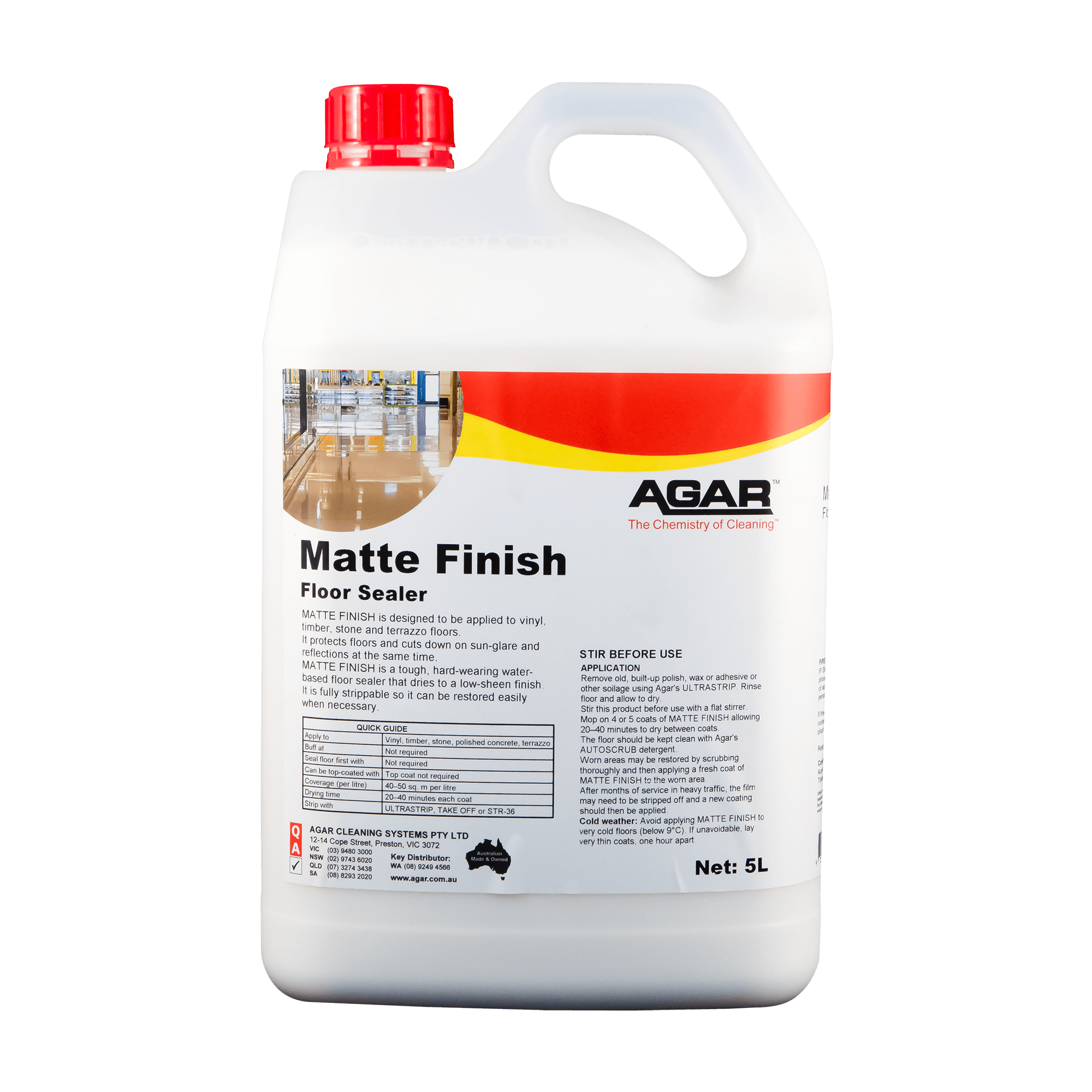 Agar Matte Finish Sealer 5l