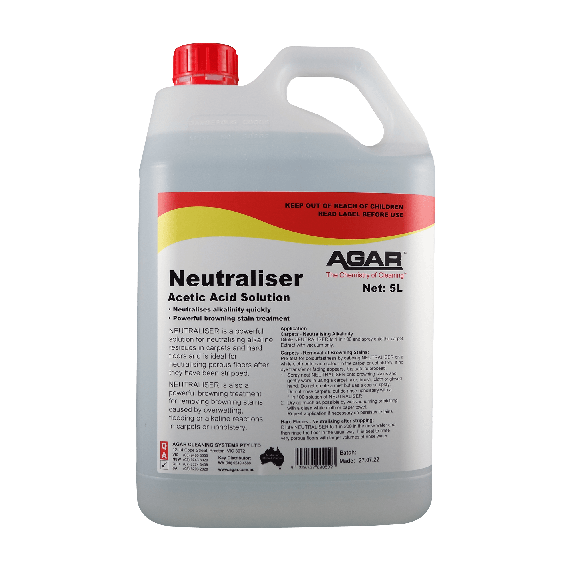 Agar Neutraliser 5l