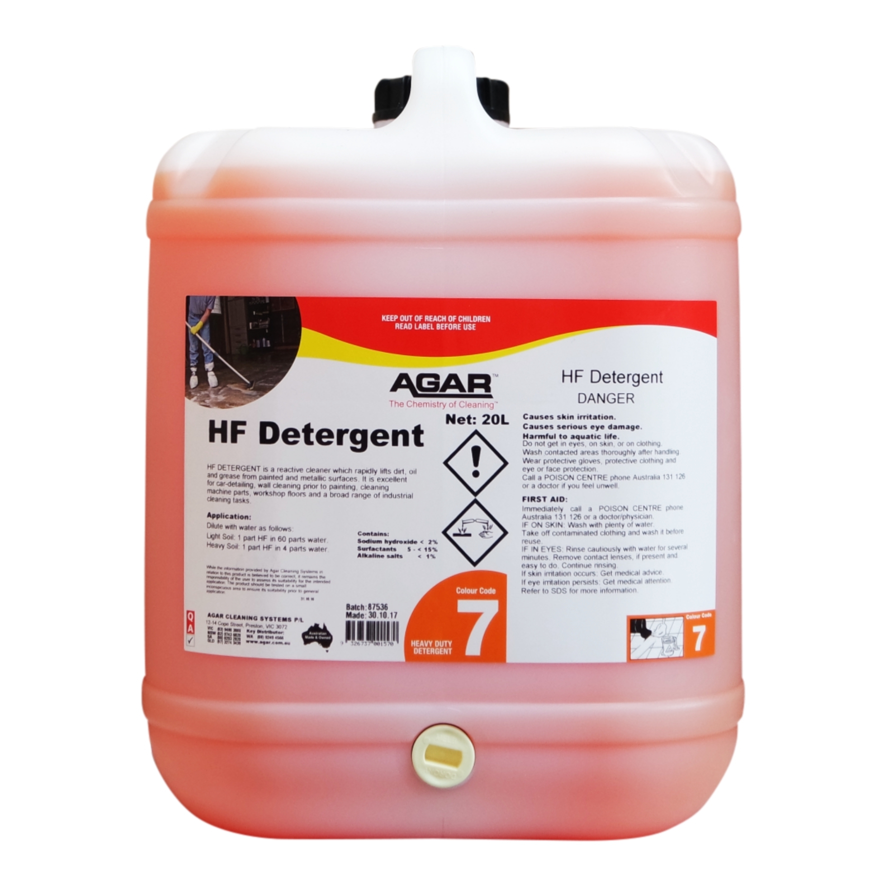 Agar HF Detergent 5L