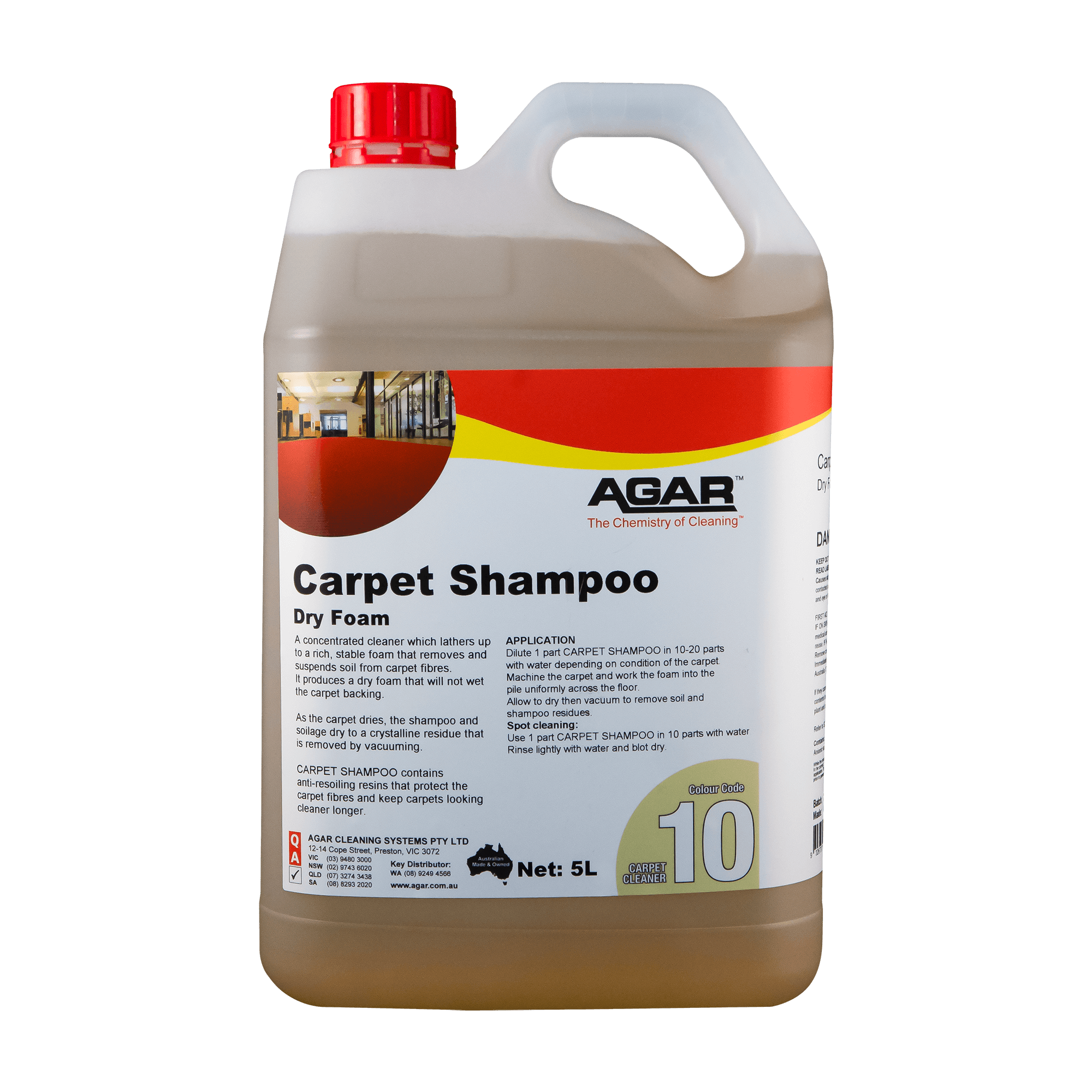 Agar Carpet Shampoo 5l