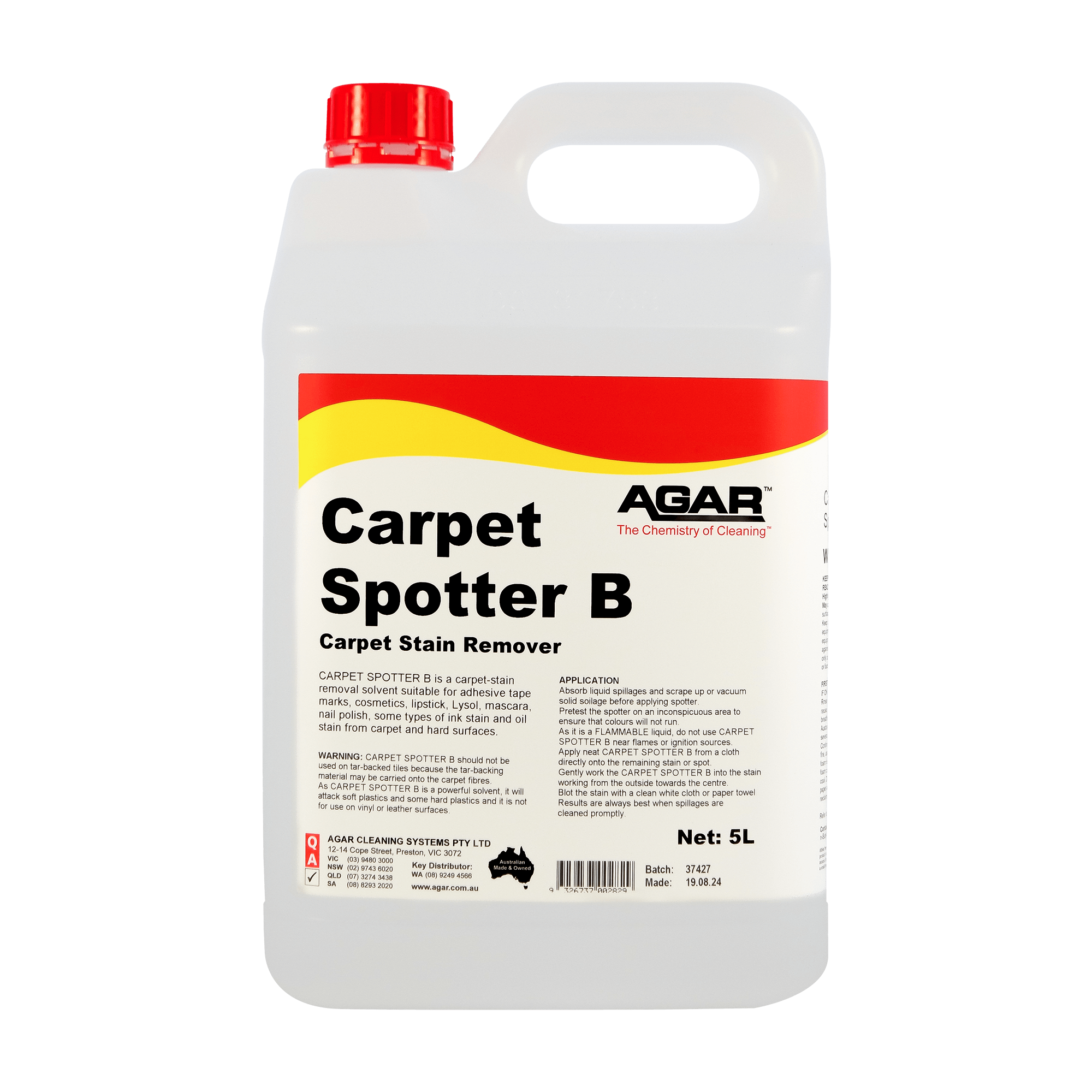 Agar Carpet Spotter B 5l