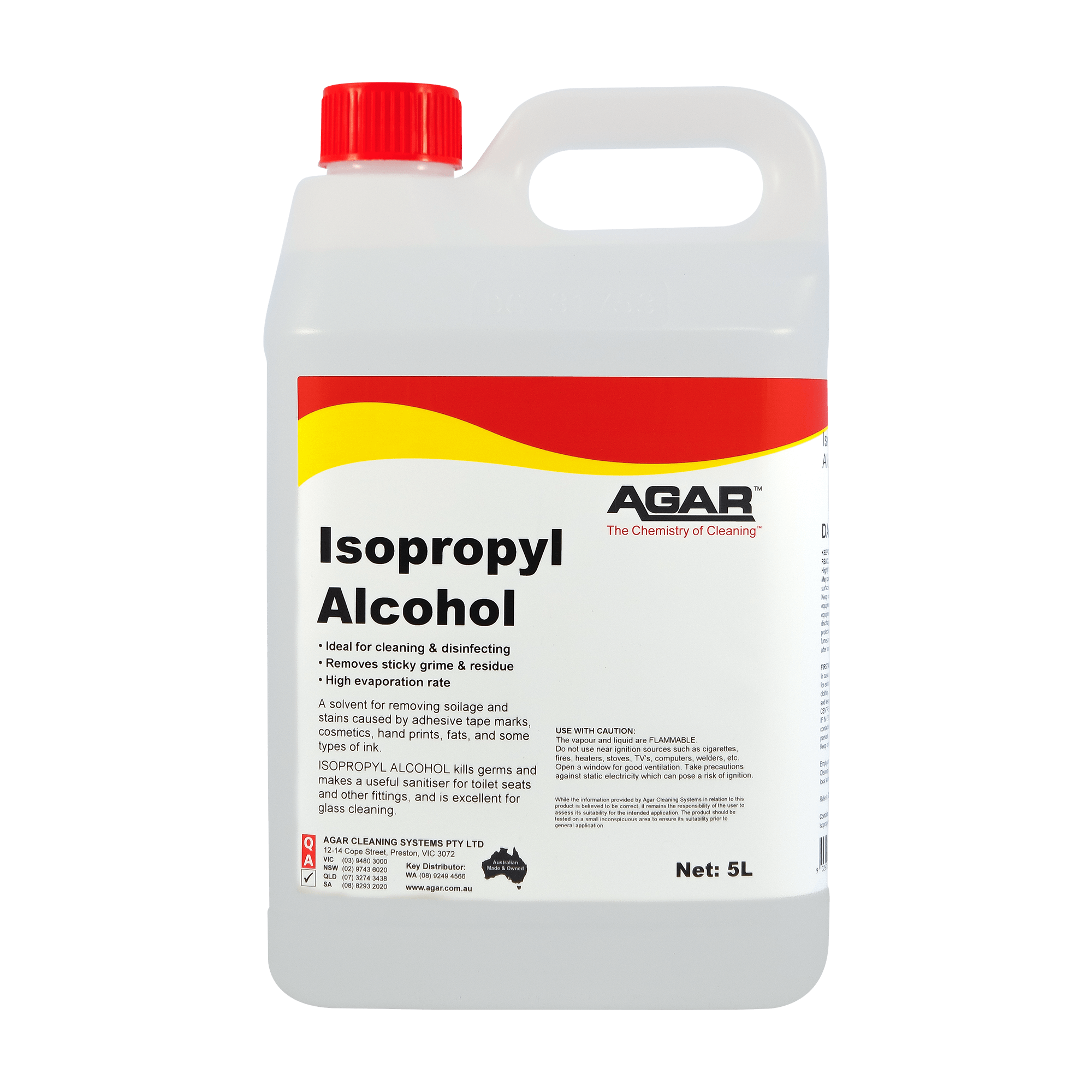 Agar Isopropyl Alcohol 5l