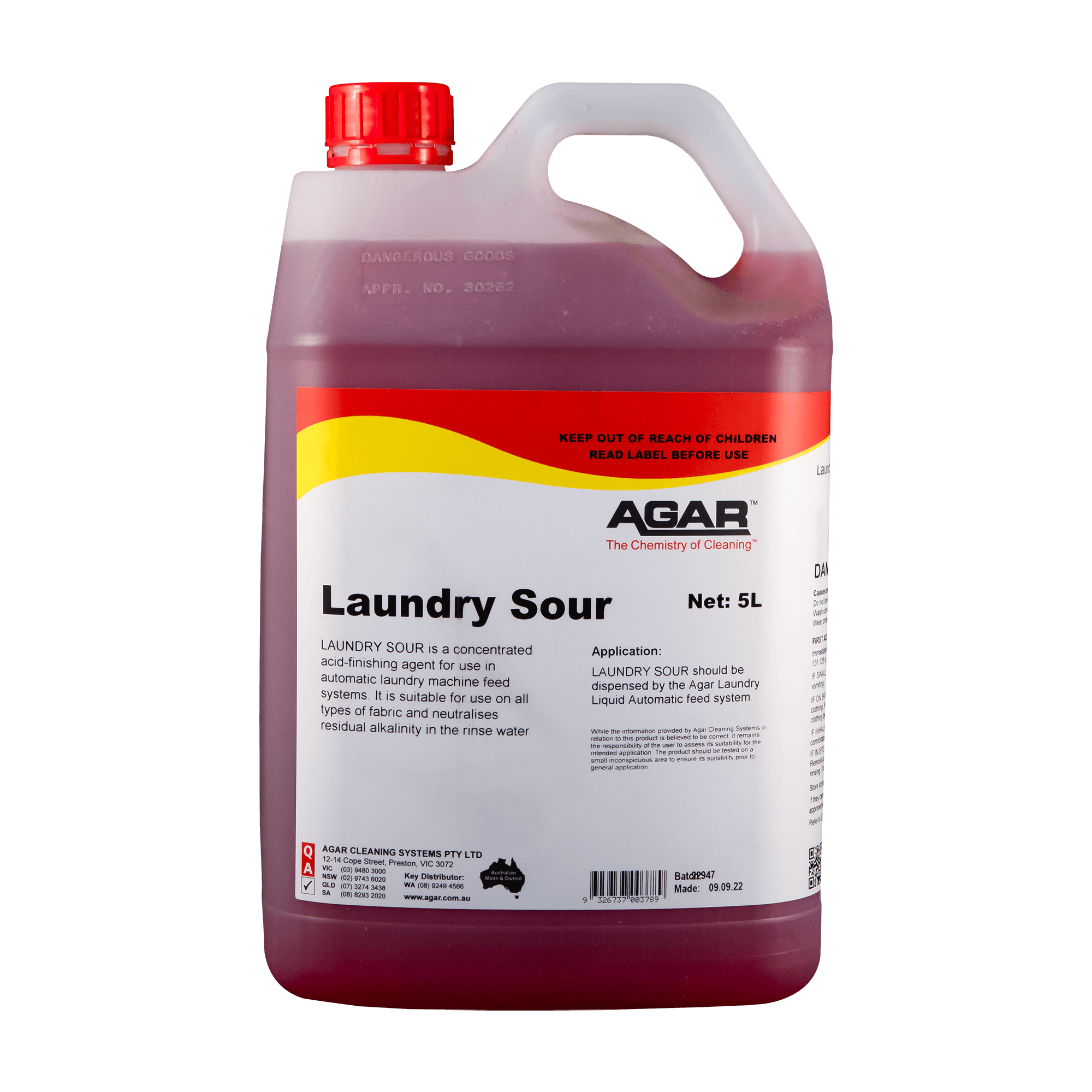 Agar Laundry Sour 5l