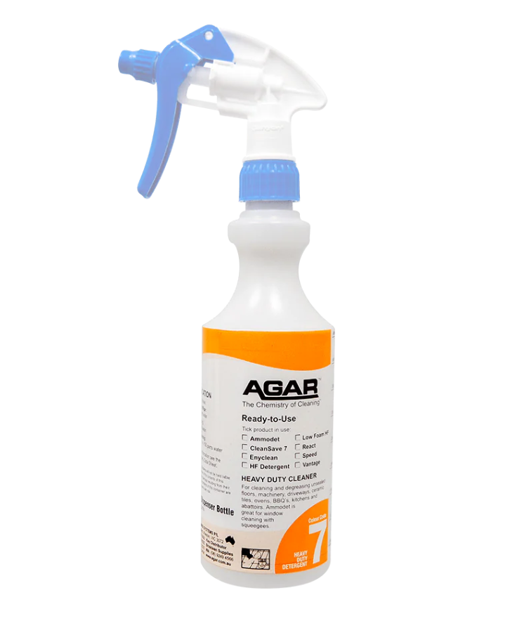 Agar Spray Bottle Detergents - Heavy Duty 500ml