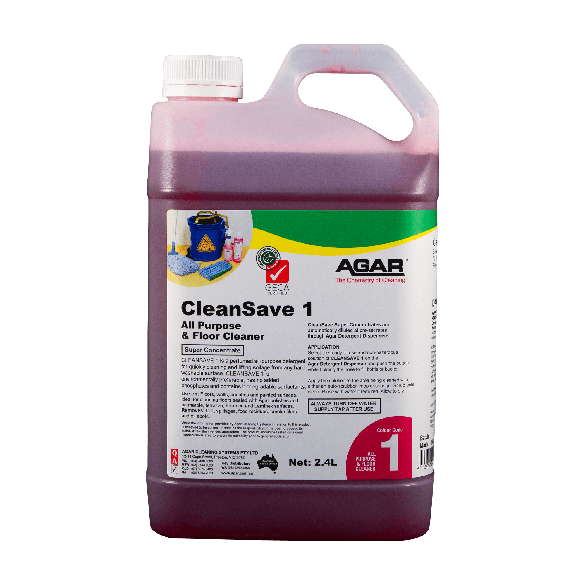 Agar Cleansave 1 Geca