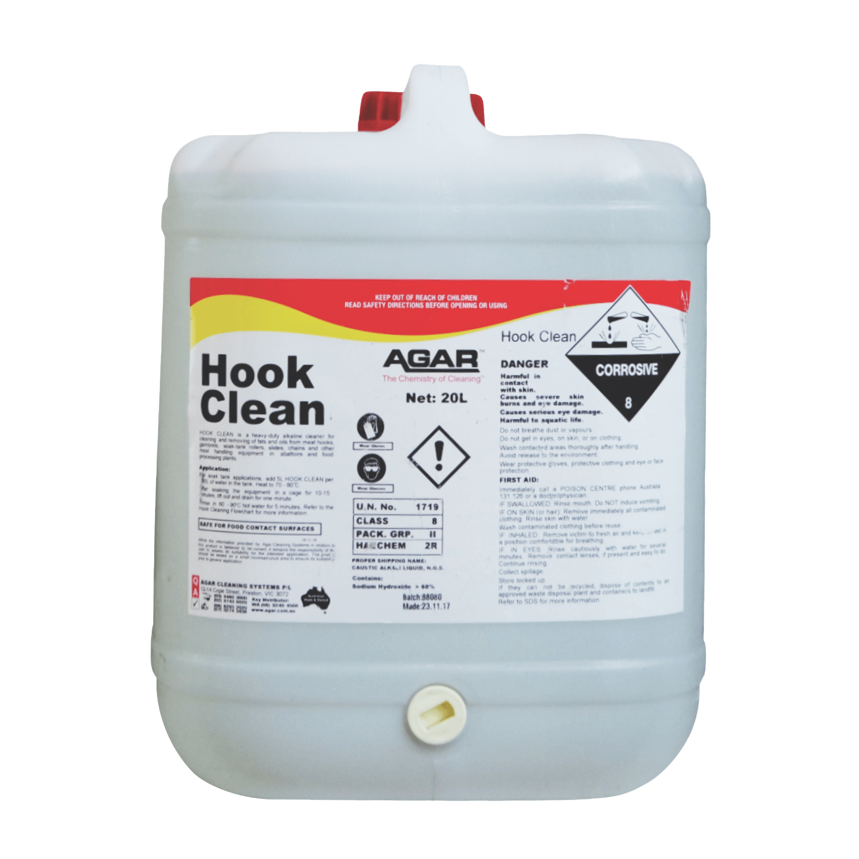 Agar Hook Clean 10l