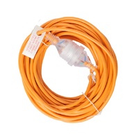 Vacspare Cord Extension 15m 3 Cord Orange10amp