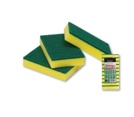 Bastion regularular Duty Sponge Scourers