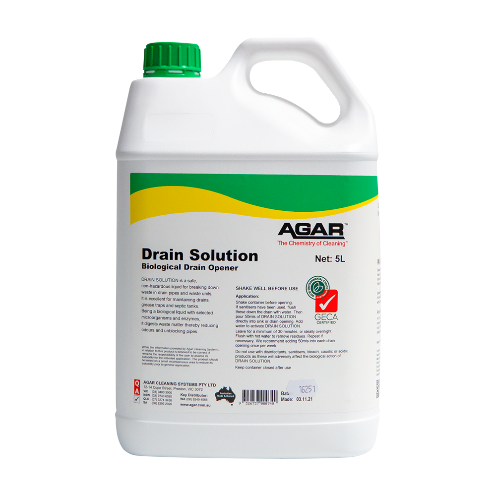 Agar Drain Solution