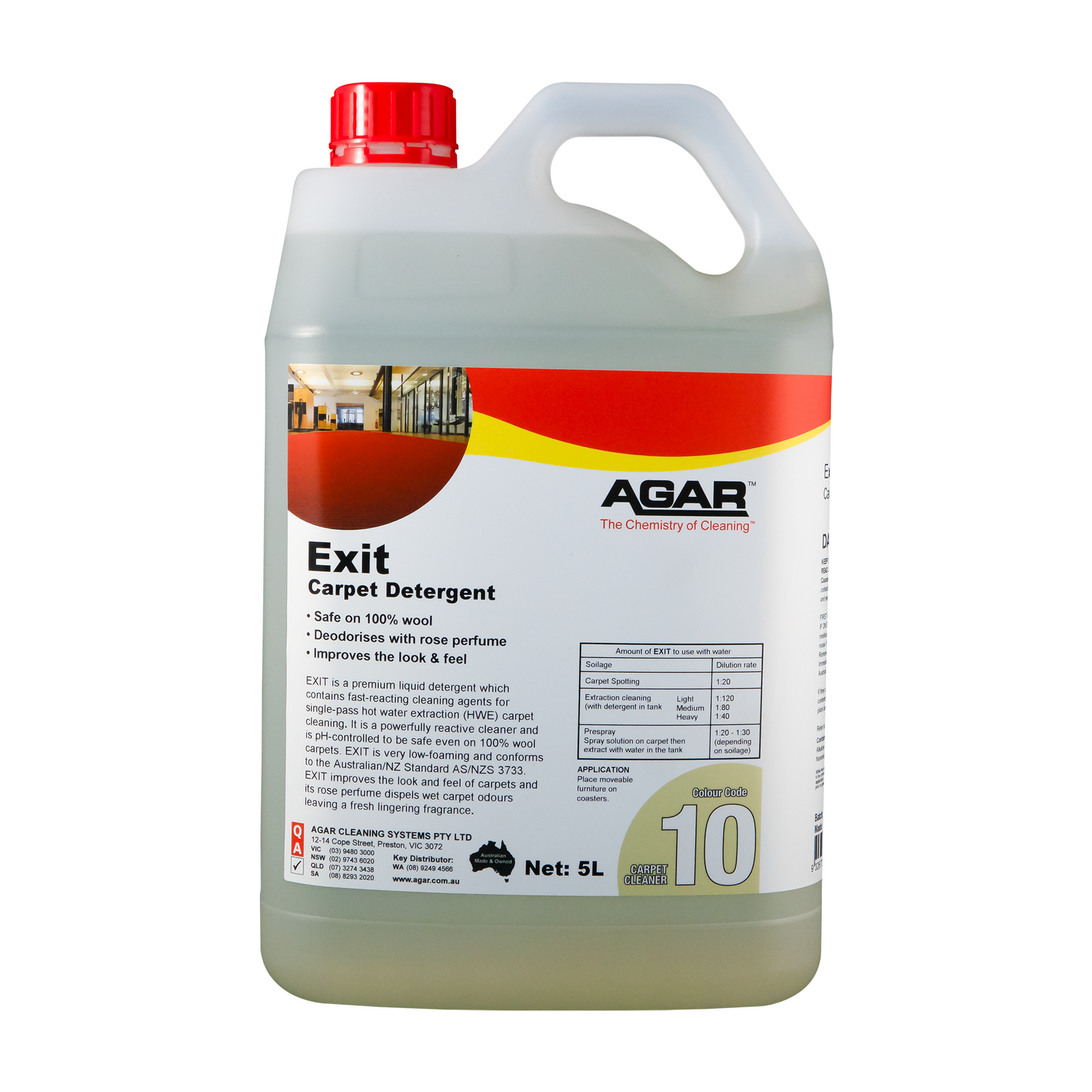 Agar Exit Carpet Detergent