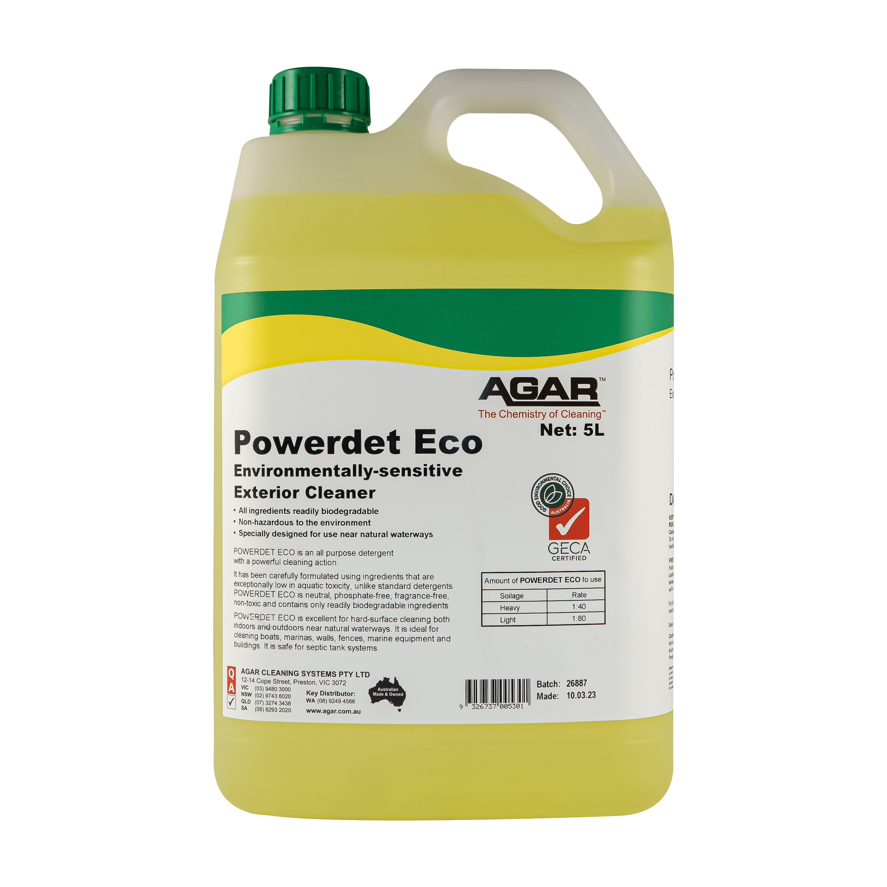 Agar Powerdet Eco 5l [Size: 5l]