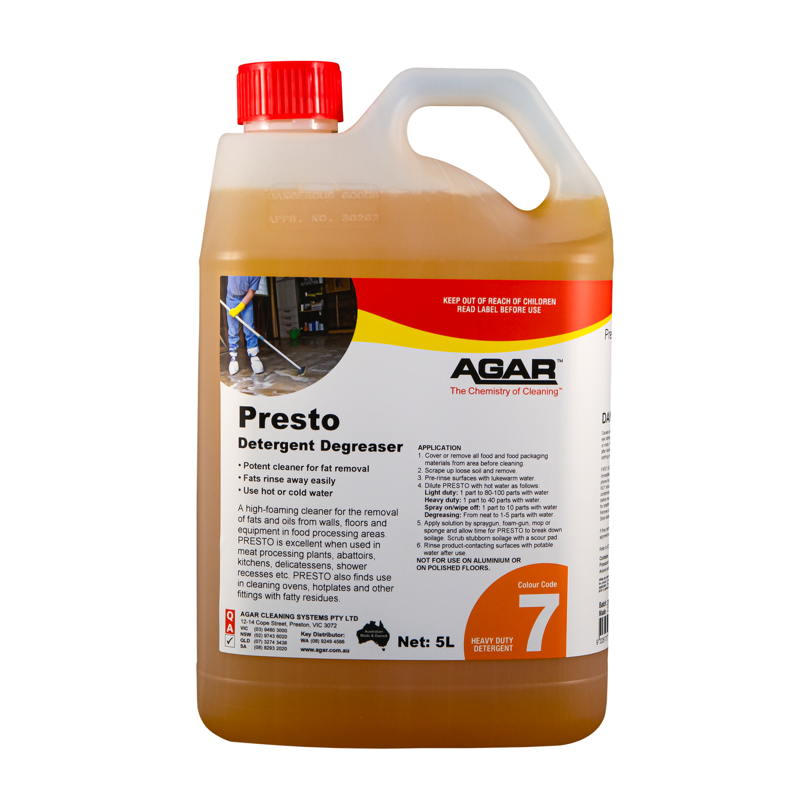 Agar Presto Detergent