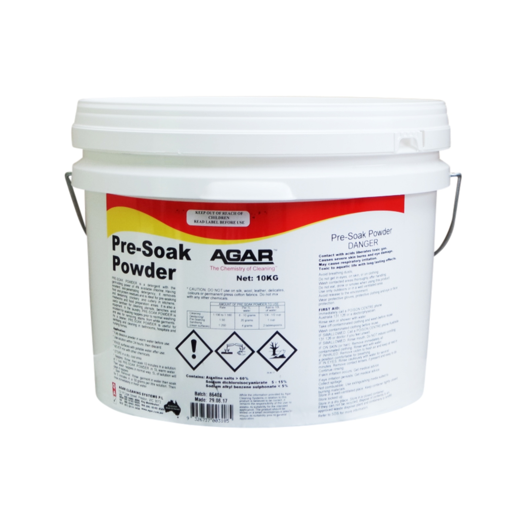 Agar Pre-Soak Powder