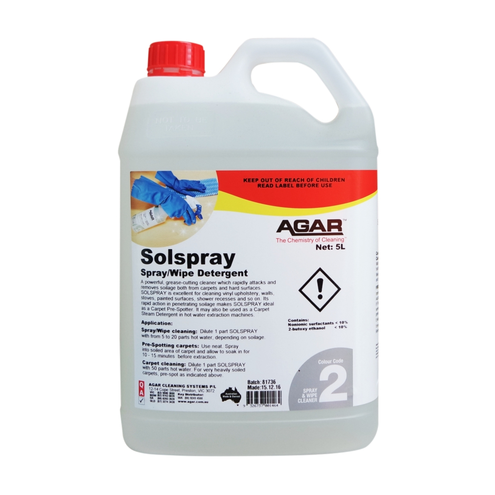 Agar Solspray