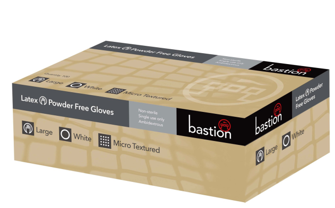 Bastion Latex Ultra Touch Powder Free Gloves